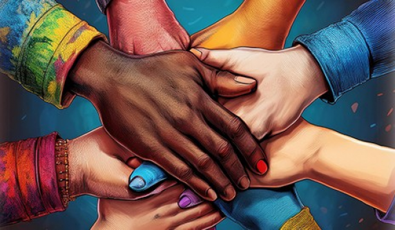 UNA CENA DI SOLIDARIETA\